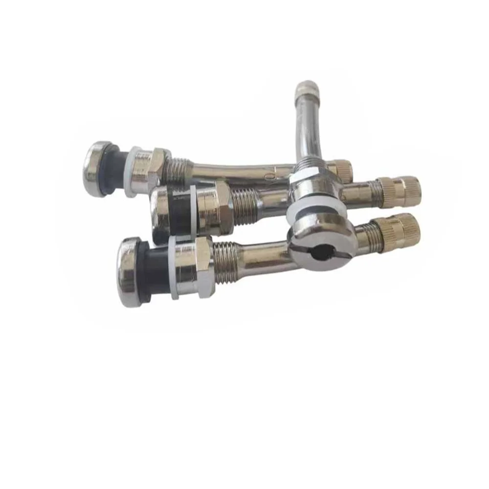 70ms-7 Valve Stem For Bus Truck Vacuum Tire Valve Nozzle 5 Pcs Aluminum Tubeless Stems For Large Car