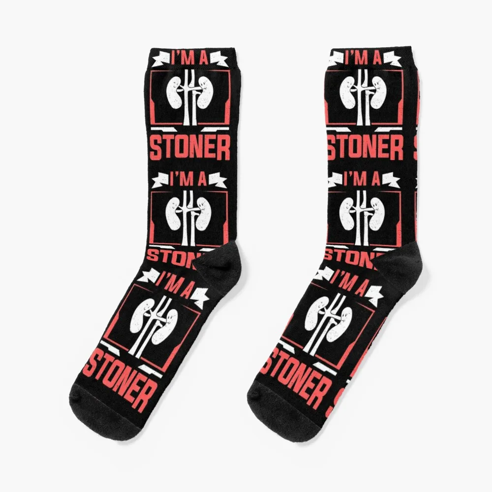 

I'm A Stoner Kidney Stone Survivor Recovery Socks Anti-Slip Socks