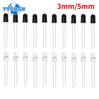 10pairs 3mm 5mm 940nm LEDs Infrared Emitter and IR Receiver Diode F3 F5 Diodes for Arduino DIY