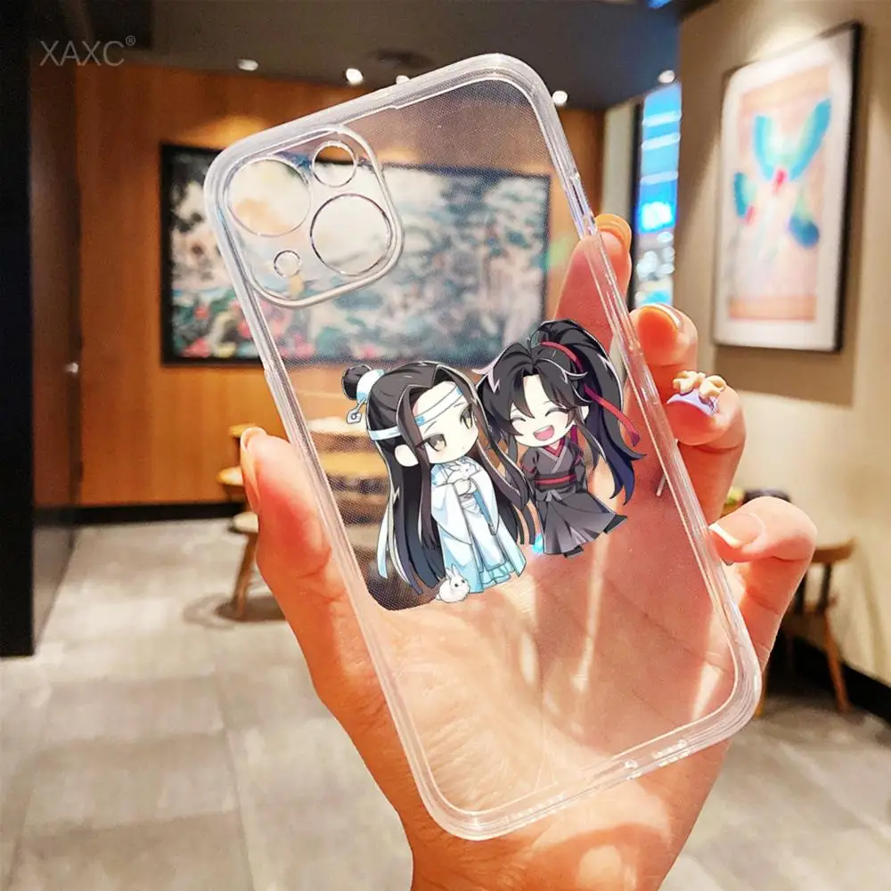 Elegant Mo DAO Zu Shi Transparent Phone Case