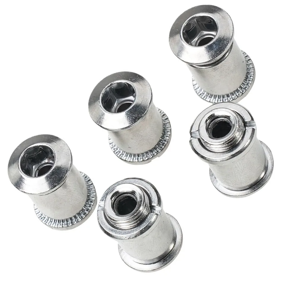 

5Pcs Mountain Bike Chainring Screws Single/Double/Triple Bolts Stainless Steel Bicycle Chainwheel Bolts For Crankset Bicicleta