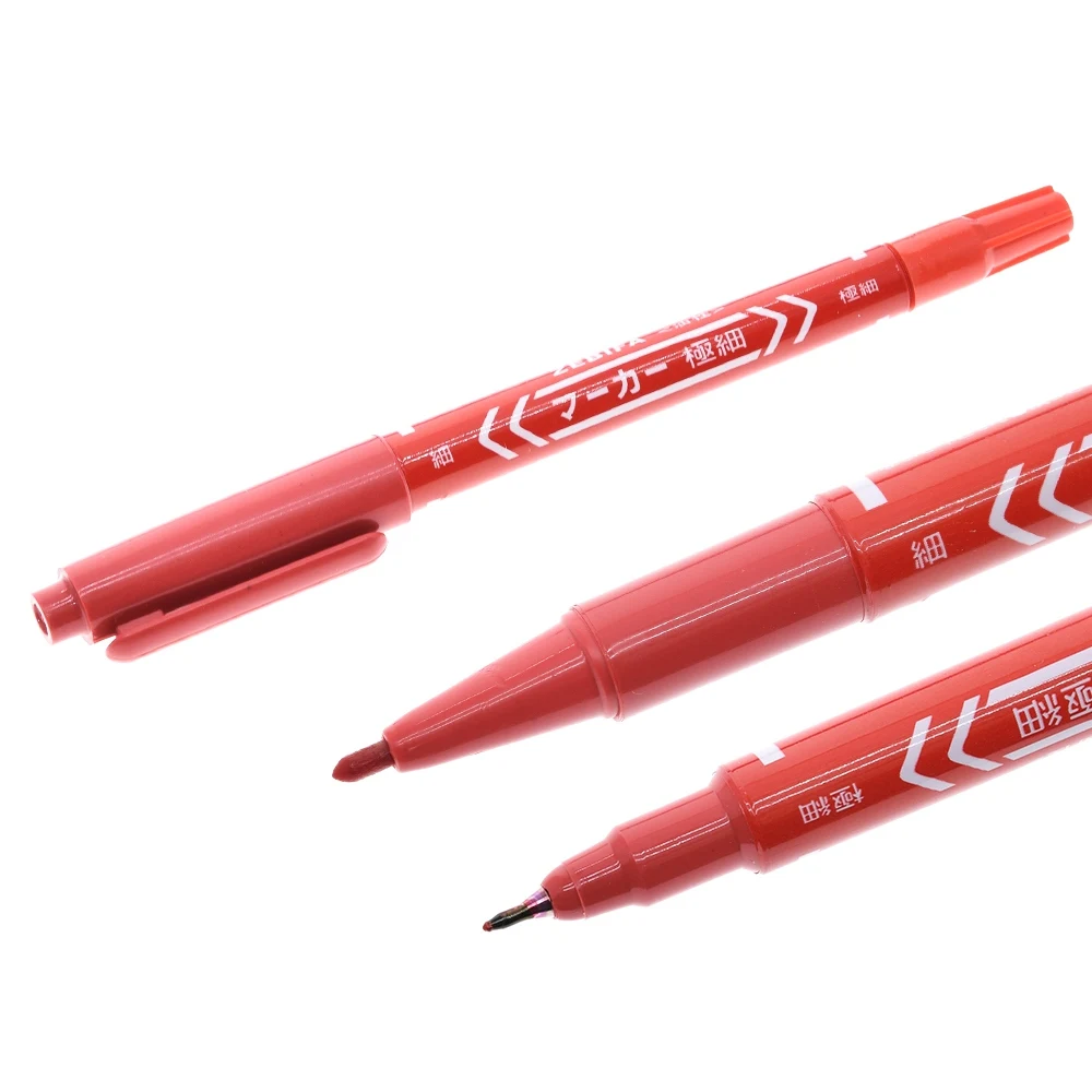 TZT Smart Electronics CCL Anti-etching PCB circuit board Ink Marker Double Pen for DIY PCB for Printed Circuit Board