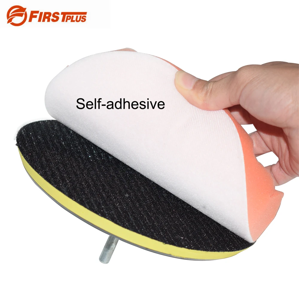 19 x Undulate Sponge Polishing Pad Car Paint Grinding Pads Clean Brush Tools for Car Polisher 180mm Self-Adhesive