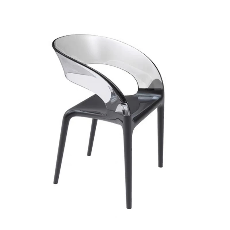 

Italian Creative Art Fiberglass Resin Acrylic Dining Chair Conference Chair Desk Chair