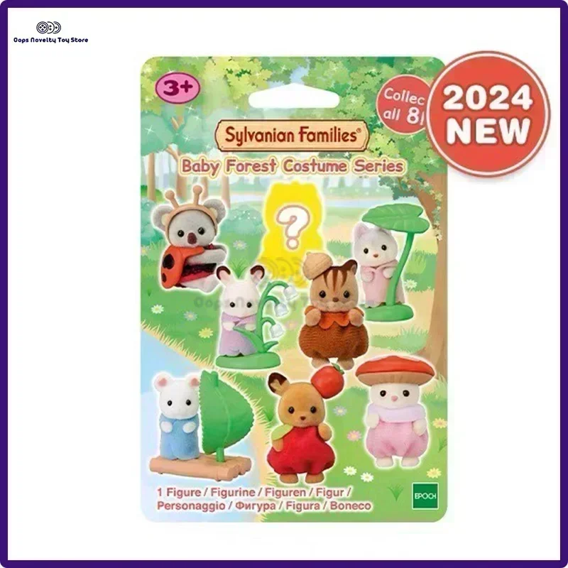 Epoch Sylvanian Family Blind Box Kawaii Mini Toys Forest Family Myseria Boxes Collection Ornament Doll Regali Di Compleanno