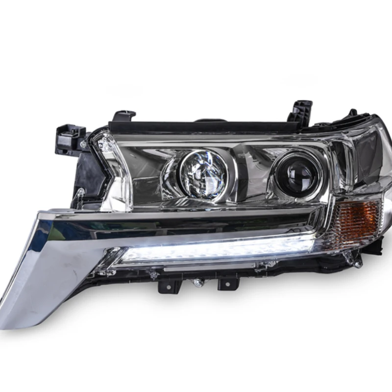 

Для Toyota Land Cruiser, черная фара 16-20, низ land патрулирования с высоким обновлением с светодиодный