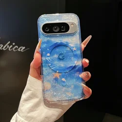 Gradient Dreamy Ocean Magnetic Case with Wireless Charging Compatibility - Google Pixel 11 (BU)