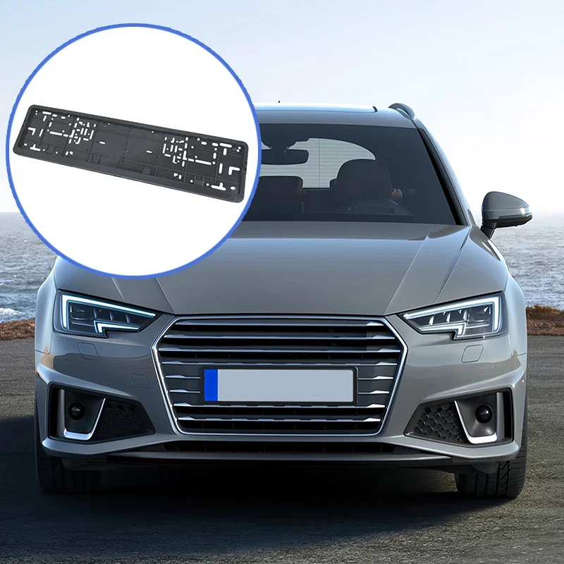 License Plate Bracket 1 pcs open size European Auto Accessory Waterproof Holder with Mounting