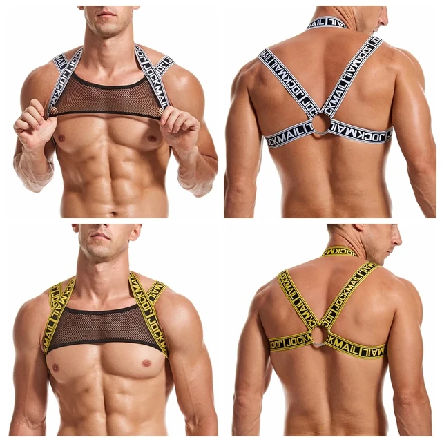 Jockmail Briefs Underwear Men  Harness Chest Strap Shoulder - Elastic Men  Sexy Gay - Aliexpress