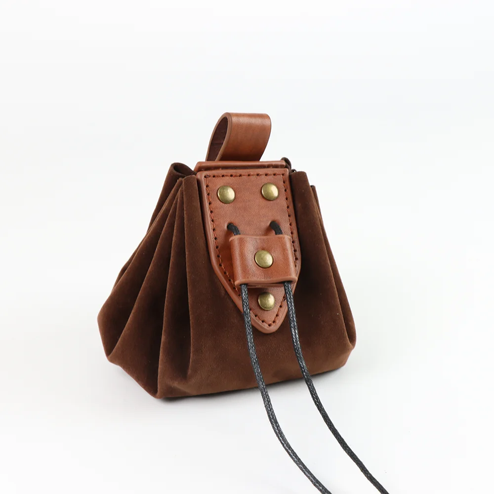 Pirat Wikinger Retro Vintage Mittelalter Renaissance Taillengürtel Scheide Gürteltasche Herren Damen Kostüm Vintage Cosplay Party LARP – Detail 12