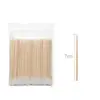 100/300/500/1000Pcs Wooden Eyebrow Eyeline Cotton Swab Lip Gloss Pointy Swabs Cleaning Sticks Eyelash Extension Applicators 2