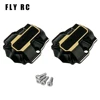 Redcat Ascent 18 Upgrade Parts Brass Differential Covers Front and Rear Axle Diff Cover For Rc Car Crawler Accessories 1/18 5