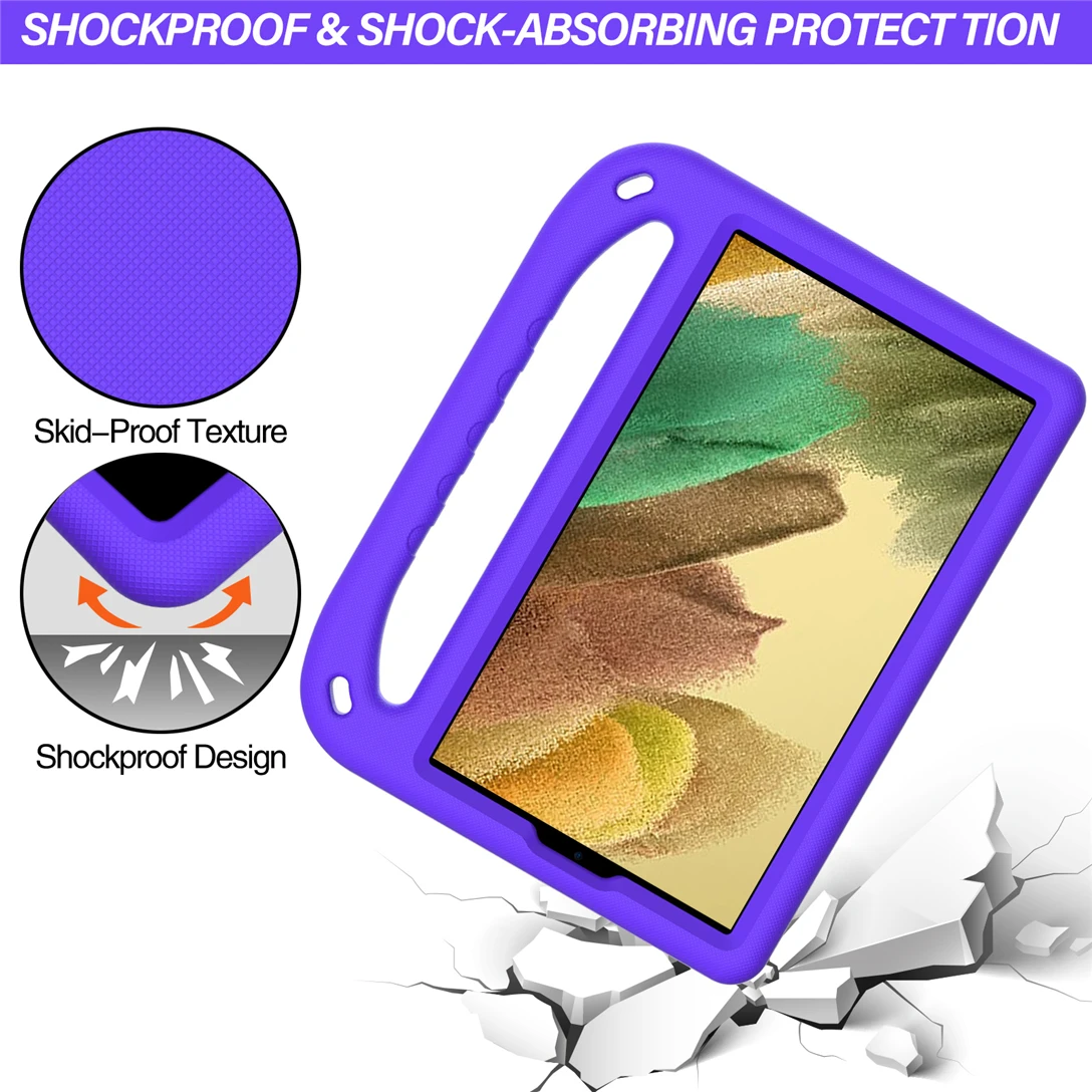 For Samsung Galaxy Tab A7 Lite Case EVA Tablet Stand Cover Case for Galaxy Tab A7 Lite SM-T220 SM-T225  8.7 inch  Kids Case
