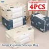 Quilt Clothes Big Capacity Storage Bag Quilt Bedding Storage Closet Organizer Wardrobe Organizer Blanket Sorting Bags Dust-proof 1