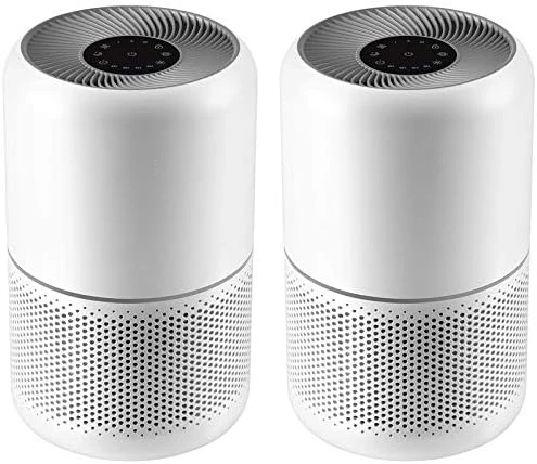

Air Purifier for Home Allergies Pets Hair in Bedroom, HEPA Filter, Covers Up to 1095 Sq.Foot Powered by 33W High Torque Motor, R