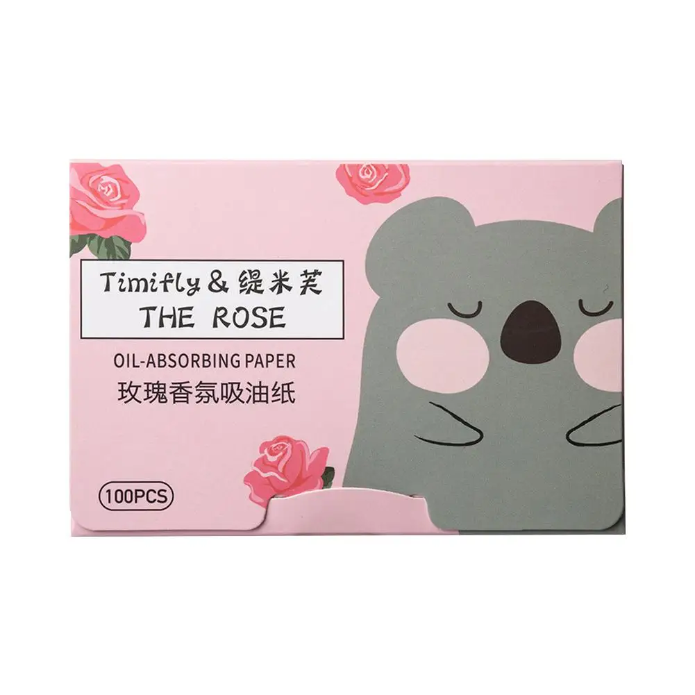 100Pcs/box Face Oil Protable Blotting Paper Matting Face Wipes Cleanser Oil Control Oil-absorbing Facial Towel Tools face oil absorbing paper