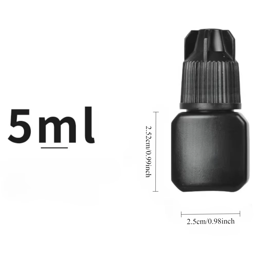 속눈썹 연장 글루 홀더 플라스틱 스퀴즈 병 속눈썹 글루 용기 미니 스퀴즈 병 빈 병 플라스틱 병뚜껑