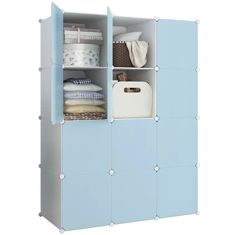 Baby Closet Girl Clothes Wardrobe Baby Closet Toddler Organizer Cupboard Mirror Kids Cabinet Portable Children Toys Wardrobe