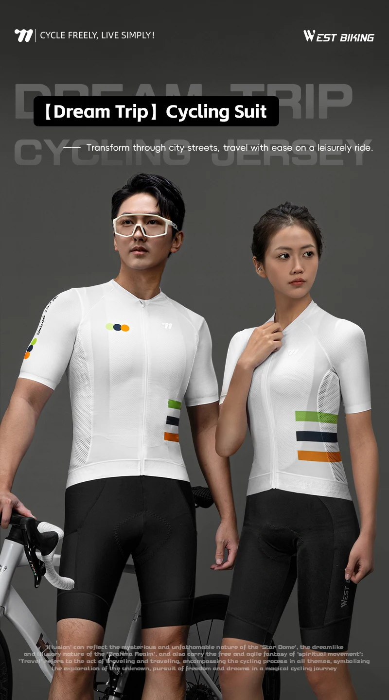 WEST BIKING Mann Radfahren Maillo Feuchtigkeit-Wicking Training Level Radfahren Jersey Mann Coole Und Erfrischende Radfahren Kleidung Für Männer – Detail 2