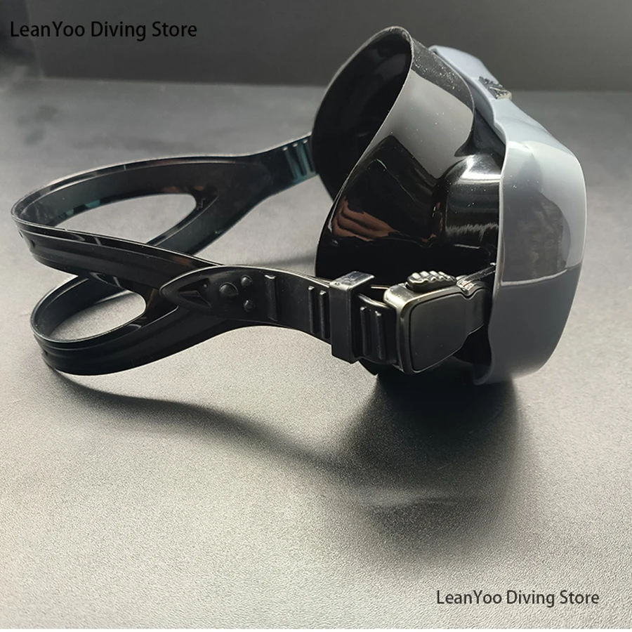 Wide View Tempered Glass Diving Glasses Anti Leakage Mirrored Scuba Goggles Silicone Snorkelling Set with Dry Tube