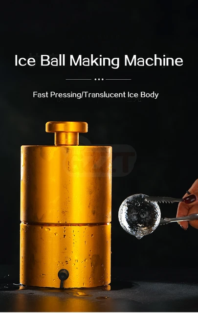 Metal Ice Cube Maker Ice Ball Machine for Bar Restaurant Various Shape Mold