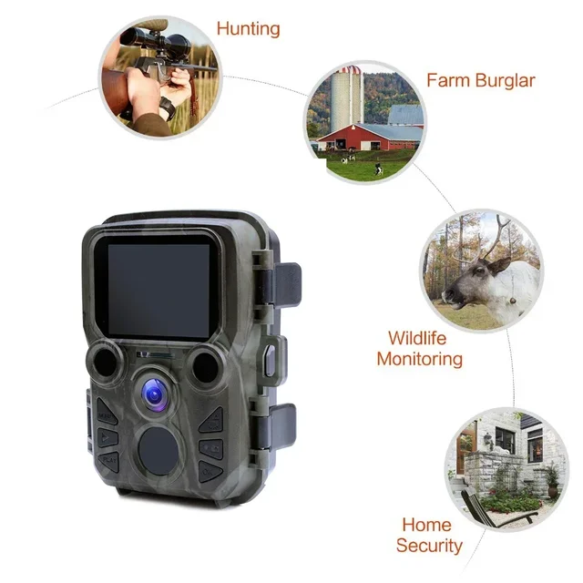 Wireless Bluetooth Wifi301 Pro Hunting Camera Wifi Mini301 APP Control Trail Camera 24MP Night Vision Motion Wildlife Trap Photo 6