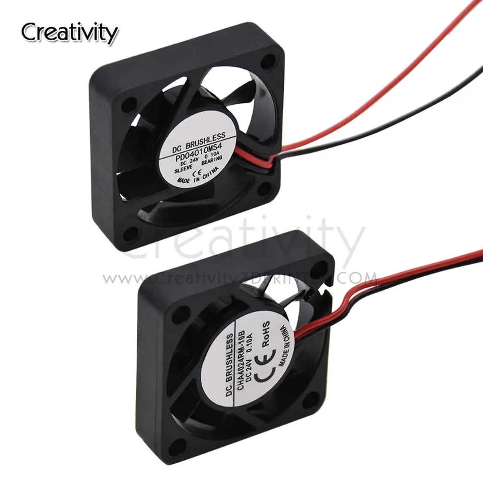 Produktbild von DC5V Hydrauliklager 4010 40 Mm Lüfter 4 Cm 40 X 40 X 10 Mm Lüfter Für South And North Bridge Chip 3D-Drucker-Lüfter 4-polig PWM