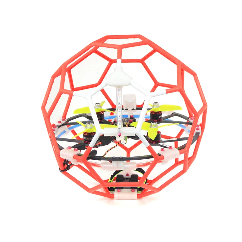 LDARC RTF Flyball 220 Soccer Drone Fly Ball con trasmettitore radio 2.4G 8CH AC900RX 78cm Racing Gate F4 4S Flying Quadcopter Toy - immagine 2