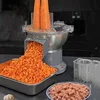 110V/220VMultifunctional Vegetable Carrot Potato Dicing Machine Cutter Slicer Commercial Dicing Machine Small Electric Slicer 1