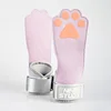 Dog Paw Cowhide Weight Lifting Grips Silicone non-slip With Wrist Straps Lifting Strap Gym Deadlifts Pull Ups Lifting Grip Glove 1
