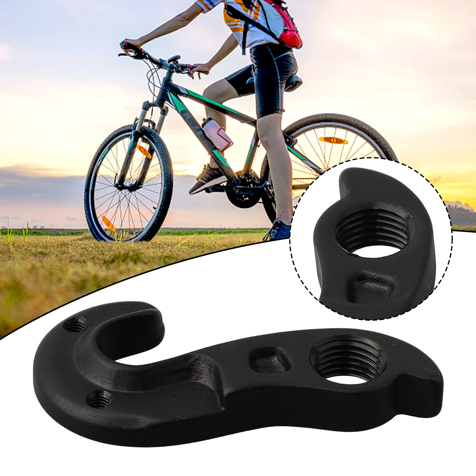 1 Pc Mountain Bike Bike Gear Deragliatore Posteriore Mech Hanger 2 X Bulloni Dropout Per Giant Tcr Slr Gancio Posteriore Per Bicicletta Gancio Dropout