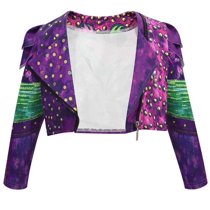 Girls Descendants 3 Mal Evie Cosplay Costume cosplay costume
