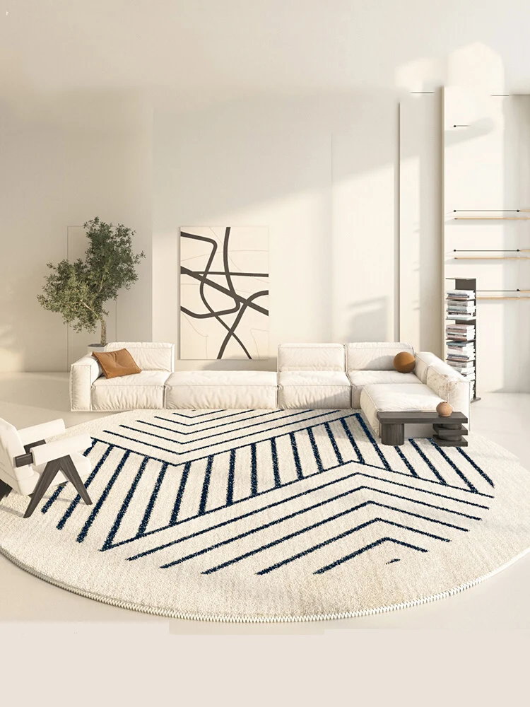  Flauschige runde Teppiche für Wohnzimmer Wohnkultur