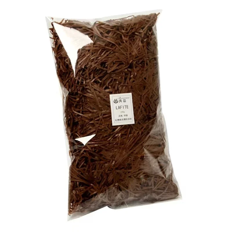 Glitter Raffia Paper Shreds Filler for Gift Wrapping & Basket Packaging