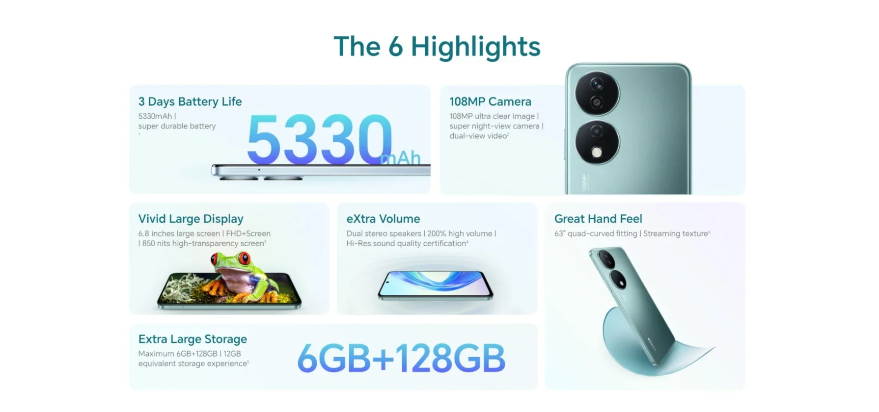 HONOR X7b 8/256GB Official description image 2