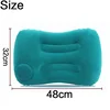 Travel Pillow Air Inflatable Airplane Car Pillows Pillow Folding Press Type Bed Pillow Neck / Waist Cushion Home Office Supplies 6