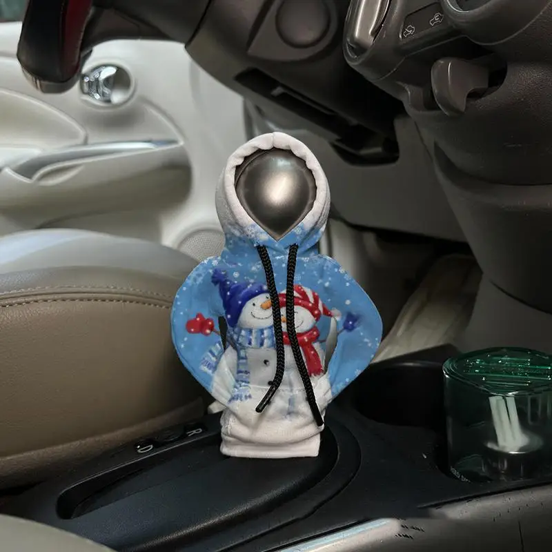 Gear Shift Hoodie Decorative Gear Stick Cover Car Shifter Cover Comfortable Car Shift Decoration Shifter For