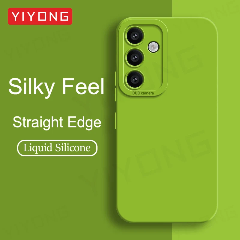 Silky Liquid Silicone Soft Phone Case - YIYONG