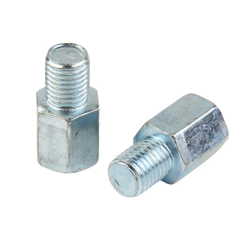 2pcs Motorcycle Scooter Mirror Adapters 8mm Female Clockwise To 8-10mm Male Clockwise Threaded Screws motorcycle mirror adapters