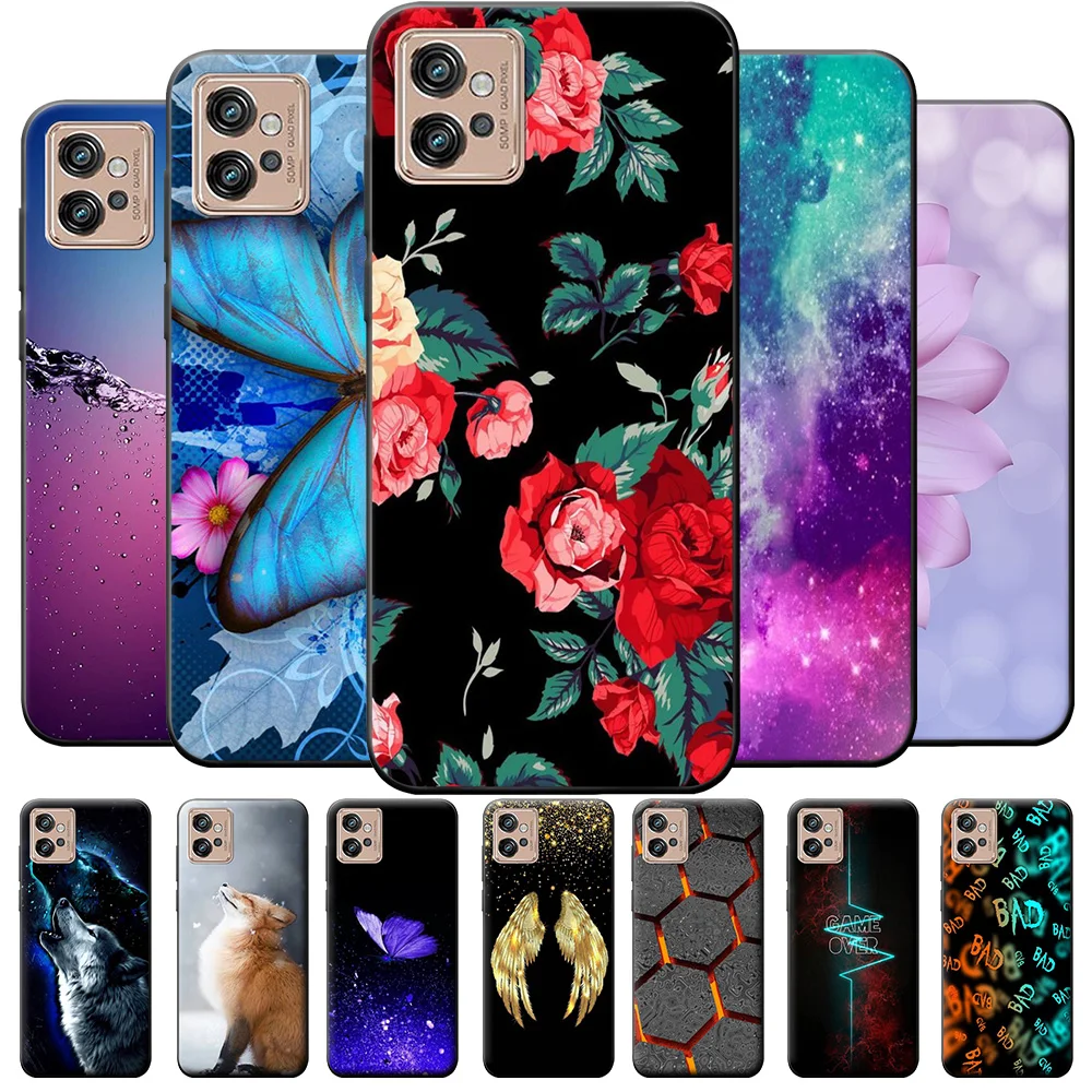 Per Motorola Moto G32 Custodia Motog32 Cover Silicone Soft Tpu Protect Phone Case Per Motorola G32 G 32 Cover Posteriore Coque Fundas Capa