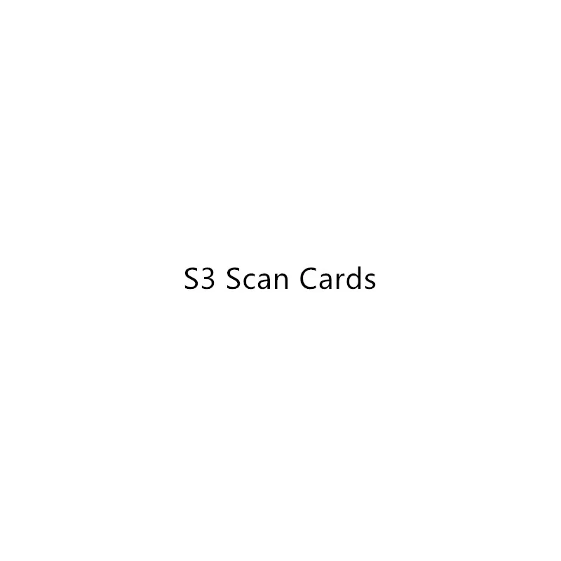 

Scan Cards for S3 PHARMANEX BIOPHOTONIC SCANNER pack of 20 cards