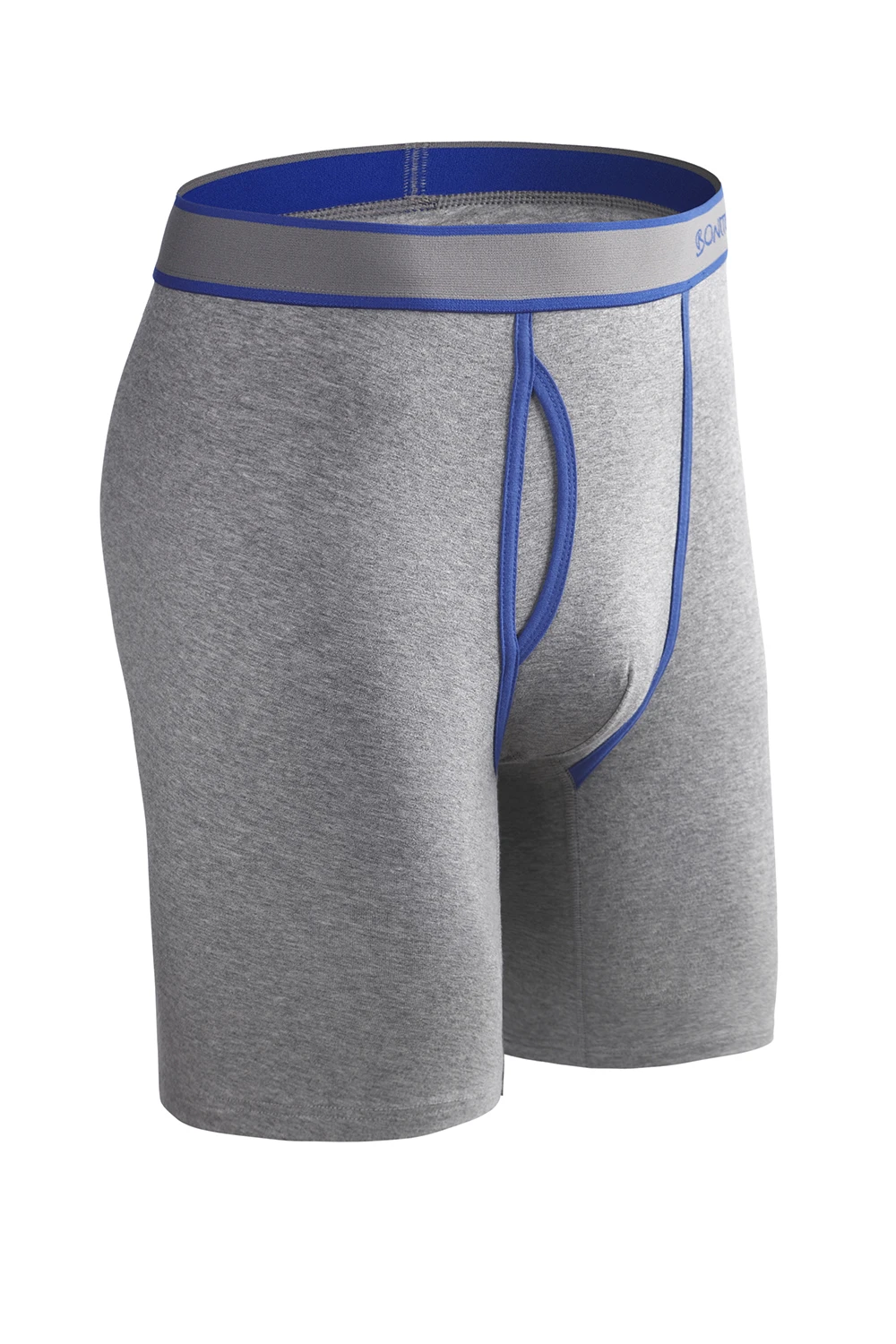 BONITOS Herren Boxershorts mit langem Bein, Herrenunterwäsche, lange Herrenunterhosen, natürliche Baumwolle, sexy Boxershorts, Marken-Herrenunterhosen, weich. – Detail 13