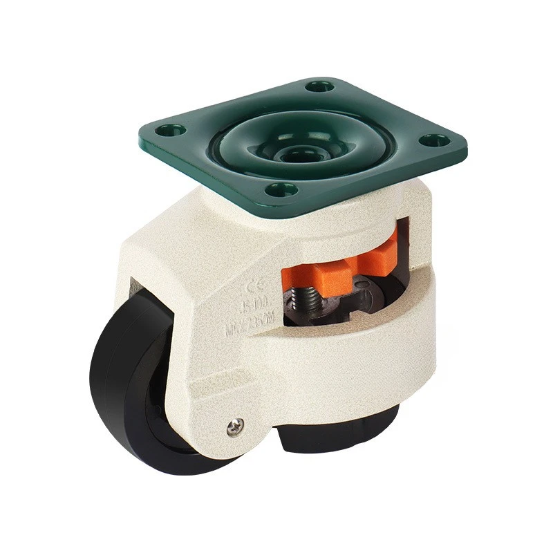 Stainless steel 80F60F100F anti-static triangle plate handle adjustment wheel profile universal wheel