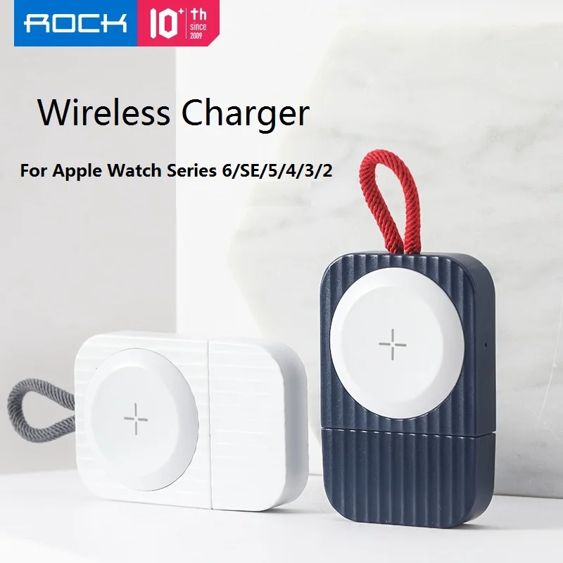 

【Ready stock】For Apple watch Series 7 6 se 5 4 3 2 Magnetic Wireless Charger/ iWatch USB Charger Dock/ 2.5W Fast Charging