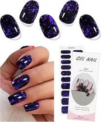Premium Semi-Cured Nail Wraps Set - Waterproof, Long-Lasting Gel Nail Stickers (NG200105)