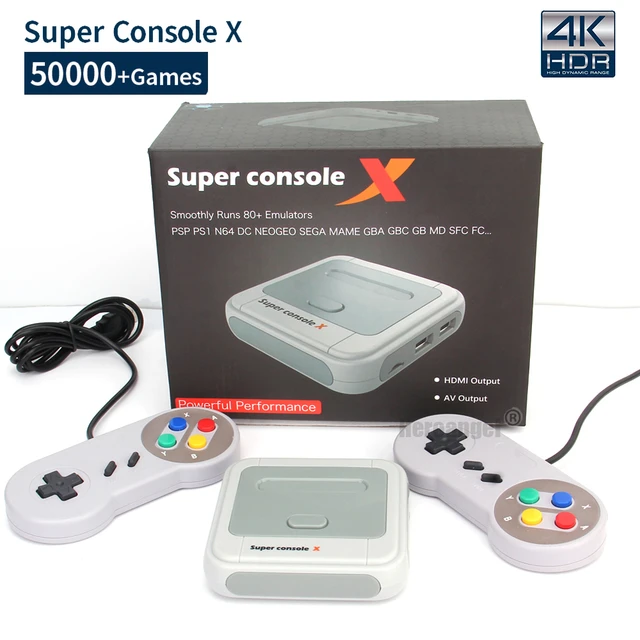 Super Console X Video Game Consoles  Video Game Emulator Console - Super  Console X - Aliexpress