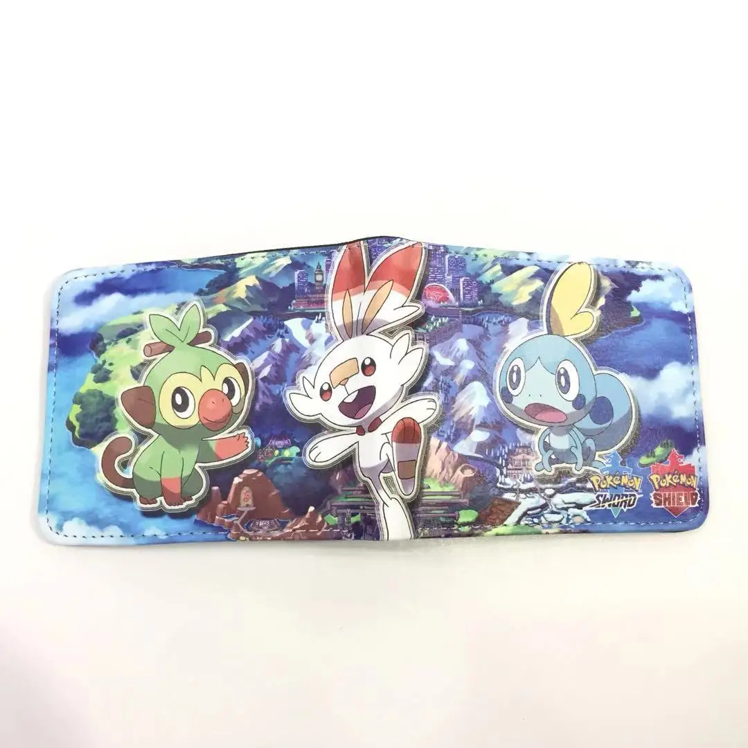Cartoon Anime Wallet Kids Short Purse With Card Holder Coin Pocket wallet purse