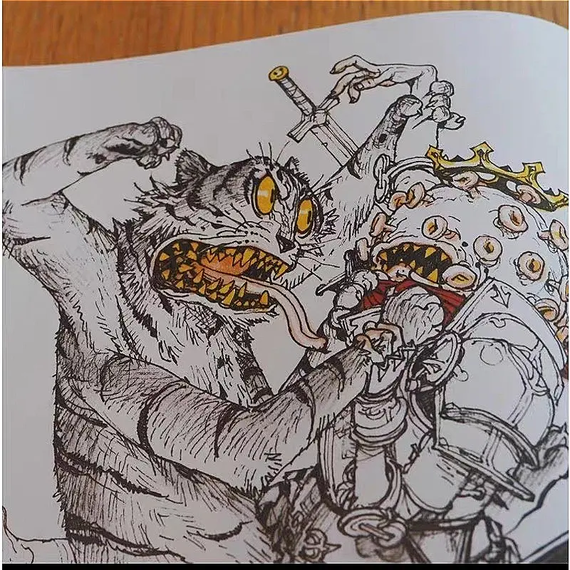 Korean Artist Kim Jung Gi's Artbook 2022 Work Collection Manuscripts Drawing Copybook Human Figure Perspective Chinese Official - Image 4