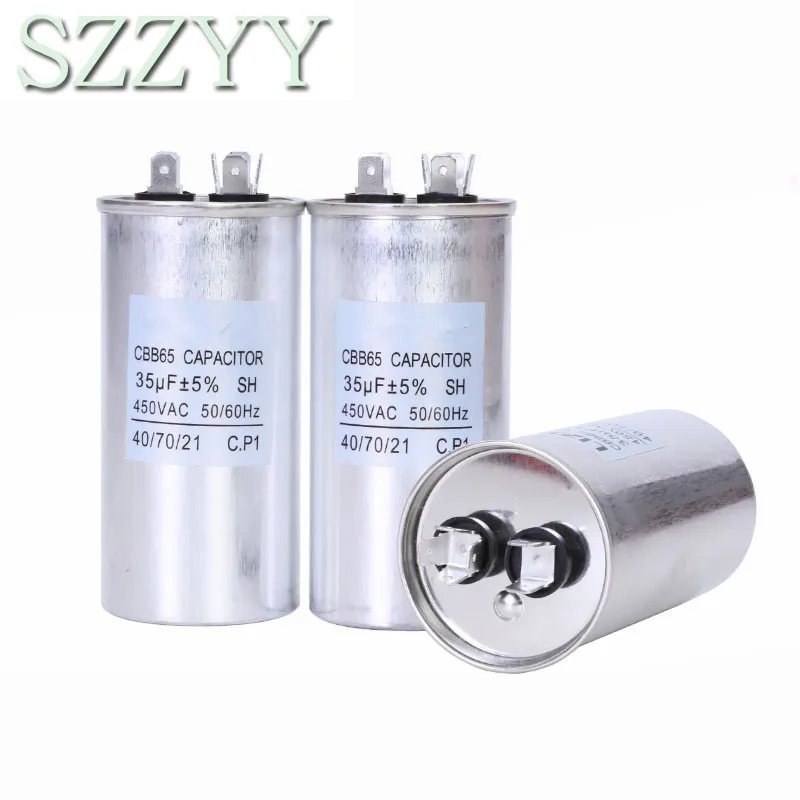 Cbb65 Air Conditioner Compressor Start Capacitor 6/10/16/20/30/40/50/60