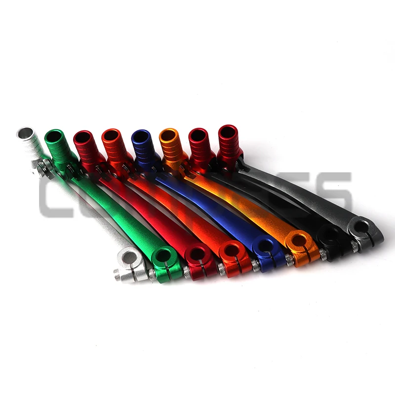 

Motorcycle CNC aluminum folding gear lever for Kayo Apollo Bosuer 110/125/140/150/160/250cc off-road vehicle pit bike gear lever